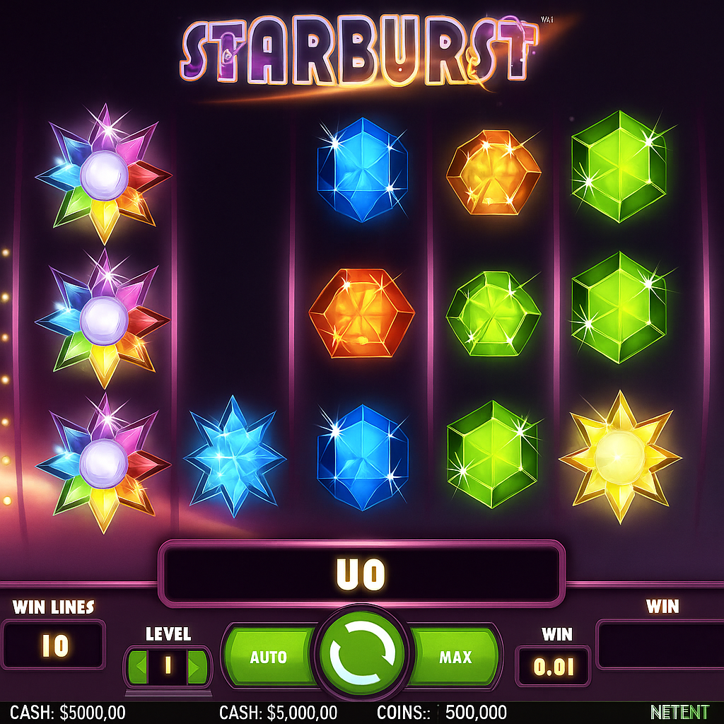 FGFox - Starburst Slot Game - Online Casino