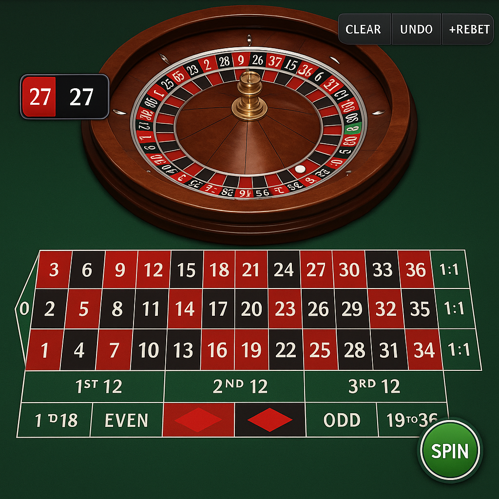 FGFox - Roulette Table Game - Online Casino